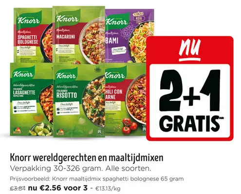 Promotie: Wereldgerechten en maaltijdmixen