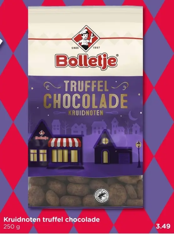 Aanbieding: Kruidnoten truffel chocolade