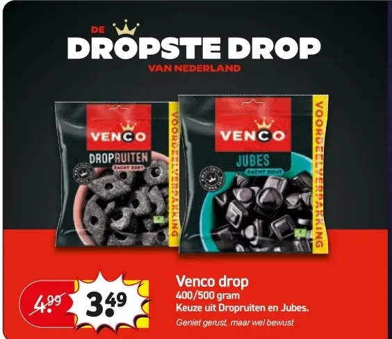 Aanbieding: Venco drop