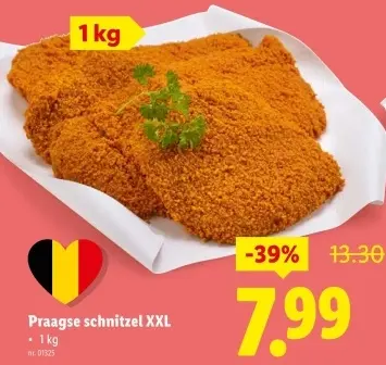 Promotie: Praagse schnitzel XXL