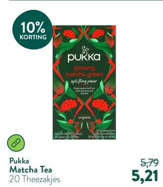 Aanbieding: Matcha Tea