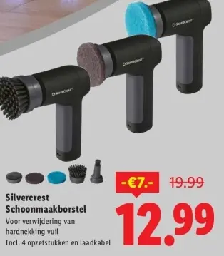 Aanbieding: SilverCrest Elektrische reinigingsborstel