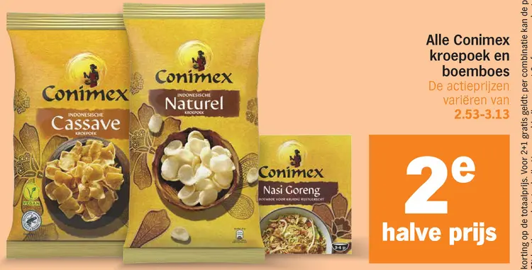 Aanbieding: Conimex kroepoek en boemboes