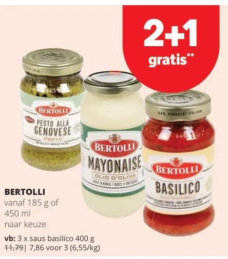 Promotie: Bertolli