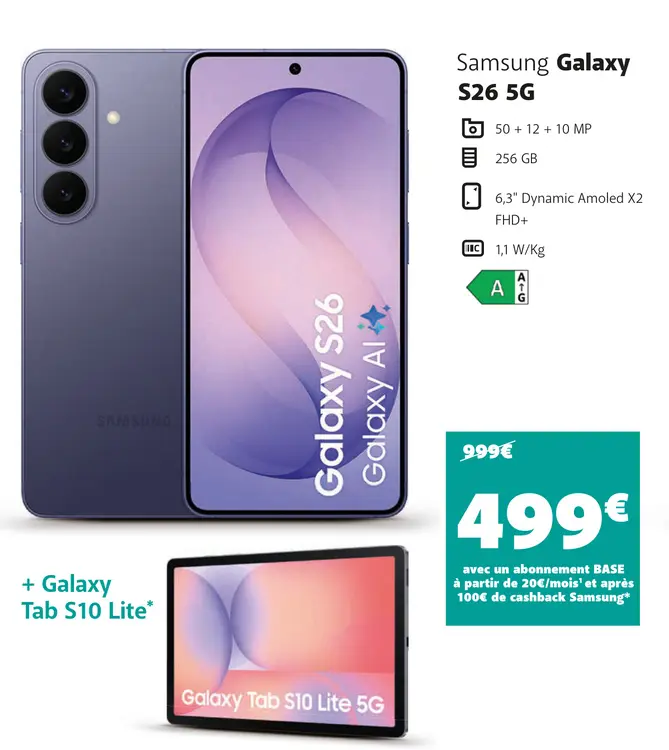 Offre: Galaxy S26 5G