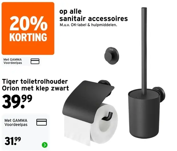 Aanbieding: Alle sanitair accessoires