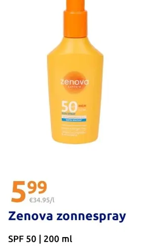 Aanbieding: Zenova zonnespray