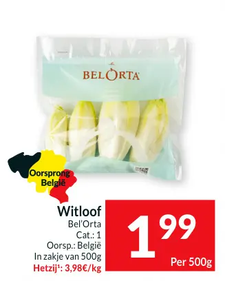 Promotie: Witloof
