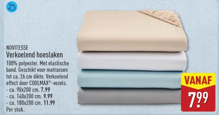 Aanbieding: Verkoelend hoeslaken