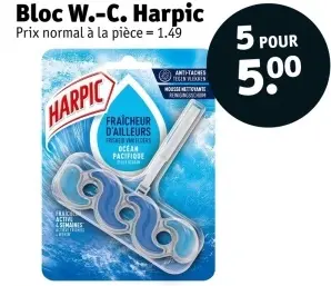 Offre: Bloc W.-C. Harpic