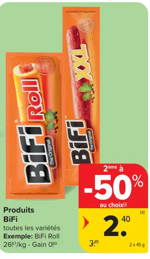Offre: BiFi Roll