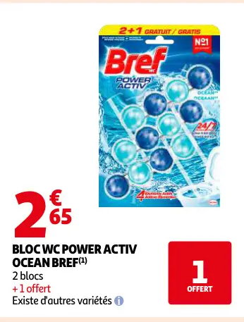 Promotie: Bloc wc power activ ocean