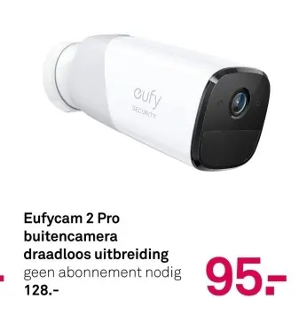 Aanbieding: Eufycam 2 Pro buitencamera