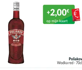 Promotie: Wodka red