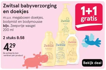 Aanbieding: Babyverzorging en doekjes