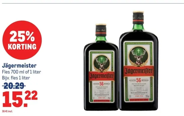 Aanbieding: Jägermeister