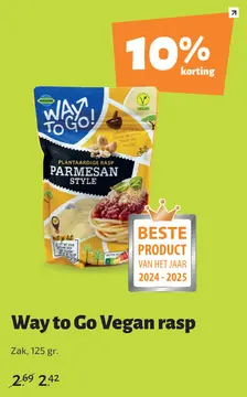 Aanbieding: Way to Go Vegan rasp