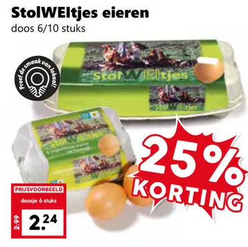 Aanbieding: StolWEltjes eieren