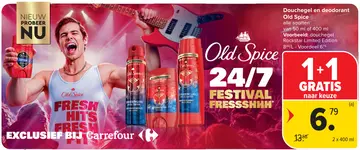 Aanbieding: Douchegel en deodorant Old Spice