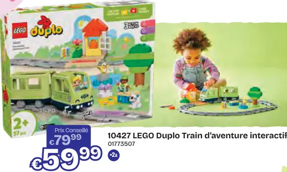 Offre: Train d'aventure interactif
