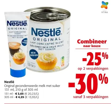 Aanbieding: Nestlé Original gecondenseerde melk met suiker