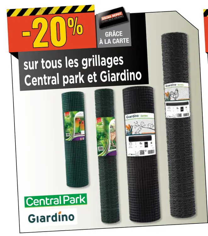 Offre: grillages