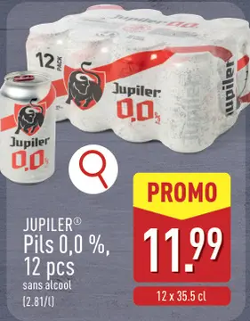 Offre: JUPILER® Pils 0,0%