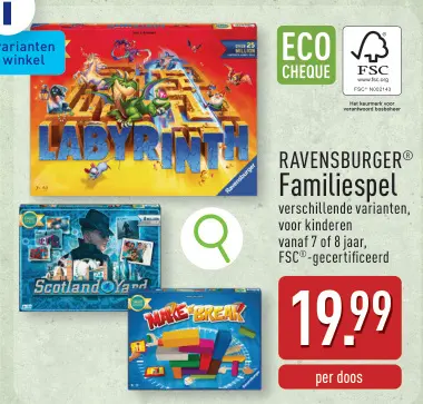 Promotie: Familiespel