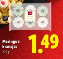 Aanbieding: Meringue kransjes