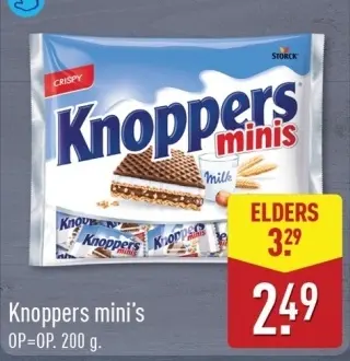 Aanbieding: Knoppers mini's