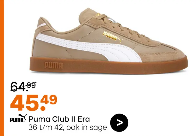 Aanbieding: Sneaker Puma Club II Era