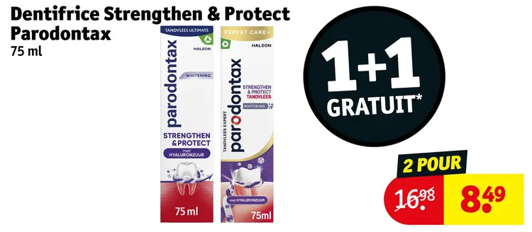 Offre: Dentifrice Strengthen & Protect