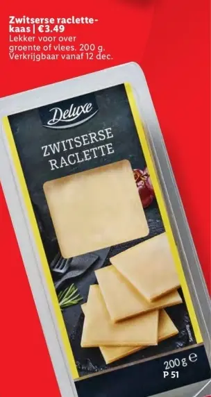 Aanbieding: Zwitserse raclettekaas