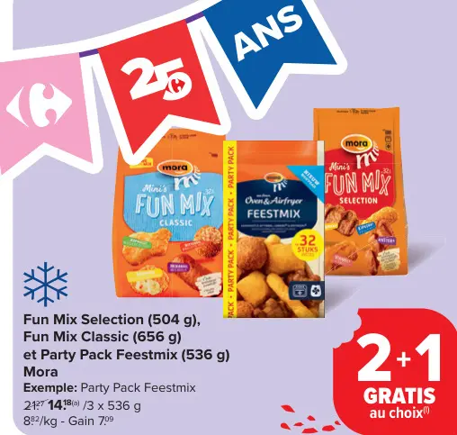 Offre: Fun Mix Selection, Fun Mix Classic et Party Pack