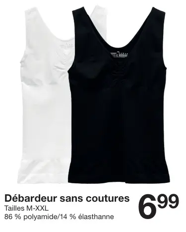 Offre: Débardeur sans coutures