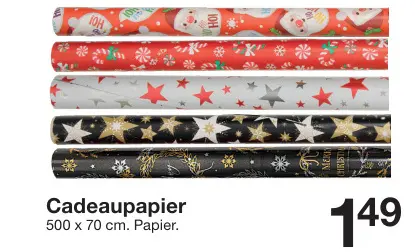 Promotie: Cadeaupapier