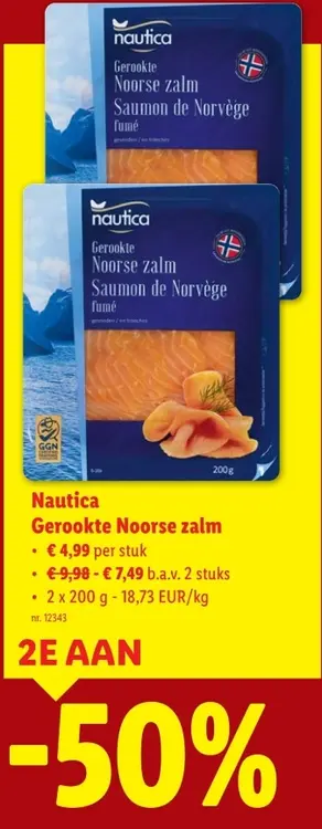 Promotie: Gerookte Noorse zalm