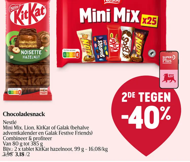 Aanbieding: Chocoladereep | Karamel | Mini