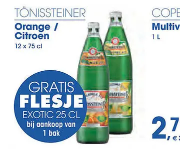 Aanbieding: TÖNISSTEINER Orange / Citroen