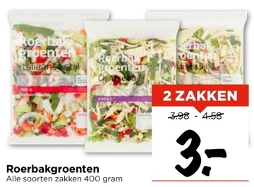 Aanbieding: Roerbakgroenten