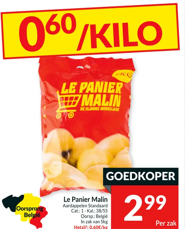 Promotie: Aardappelen Standaard