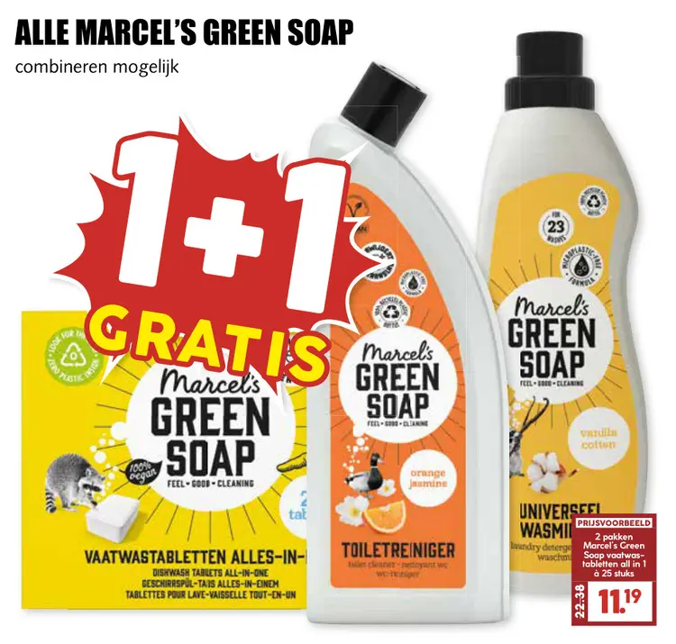 Aanbieding: Alle Marcel's Green Soap