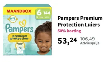 Aanbieding: Pampers Premium Protection Luiers