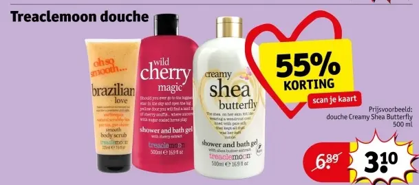Aanbieding: Treaclemoon douche