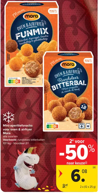 Promotie: Mini-aperitiefsnacks voor oven & airfryer