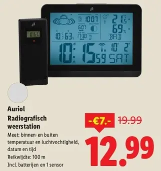 Aanbieding: Radiografisch weerstation