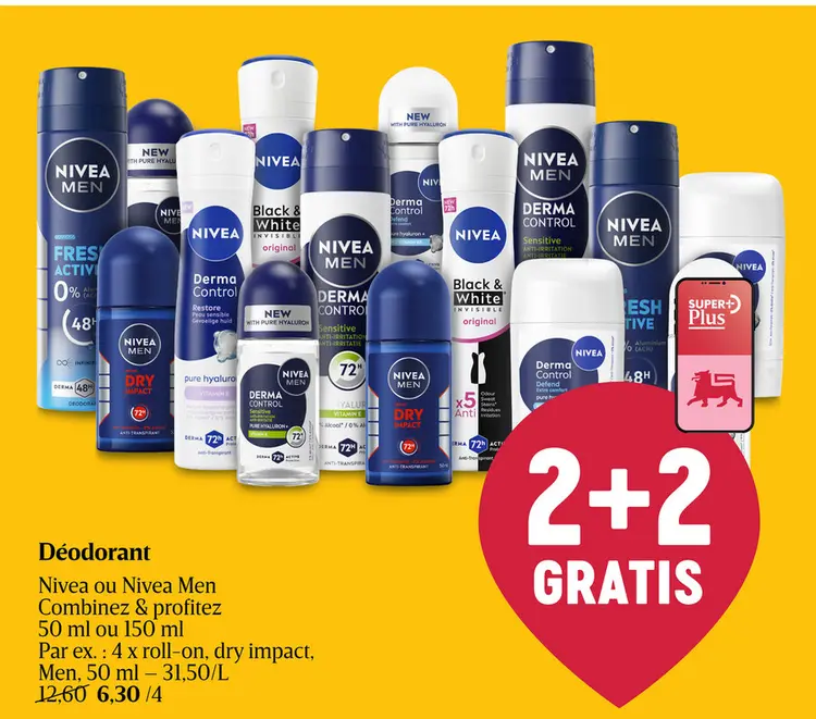 Offre: Déodorant