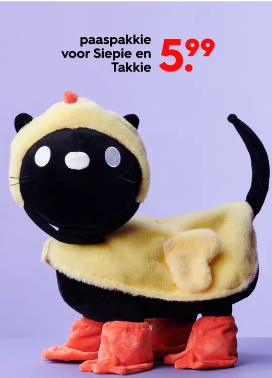 Aanbieding: paaspakkie voor Siepie en Takkie