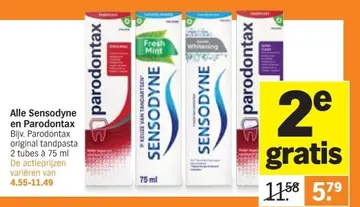 Aanbieding: Alle Sensodyne en Parodontax