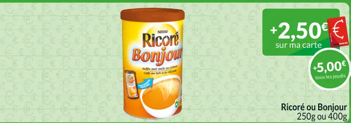 Offre: Ricoré Bonjour